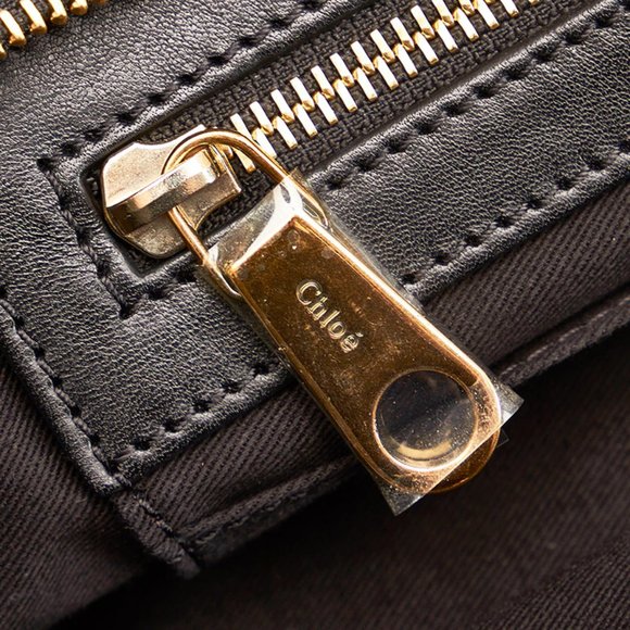 Chloe Alice Leather Satchel - Picture 7 of 8